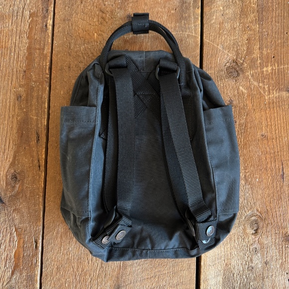 Fjallraven Kanken Mini Backpack Black - Picture 4 of 11